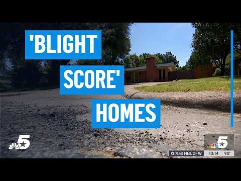 Dallas uses AI cameras to blight score homes