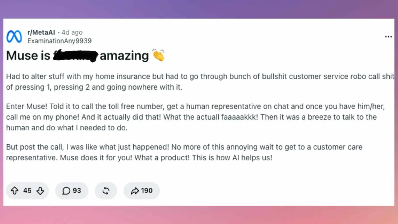 reddit muse ai