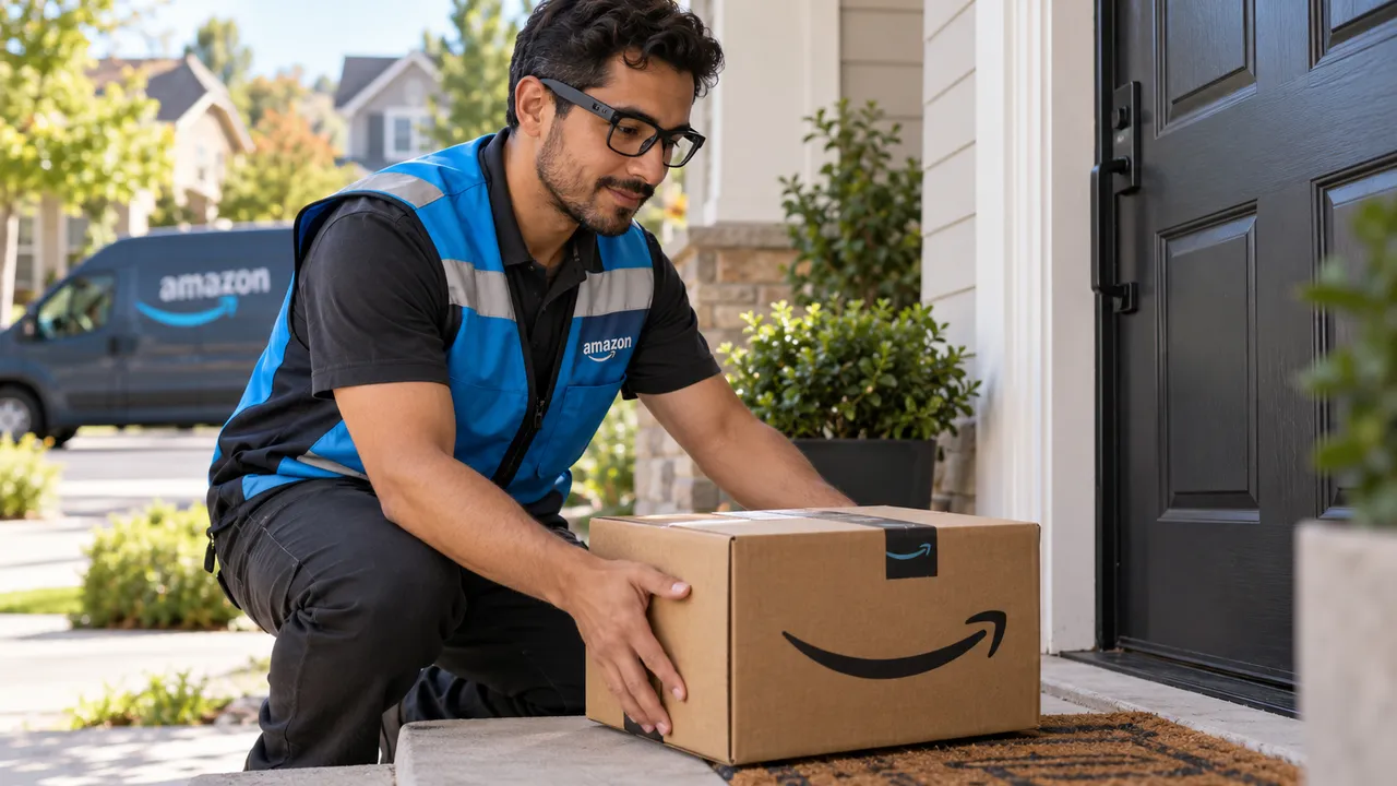 Amazon delivery driver
