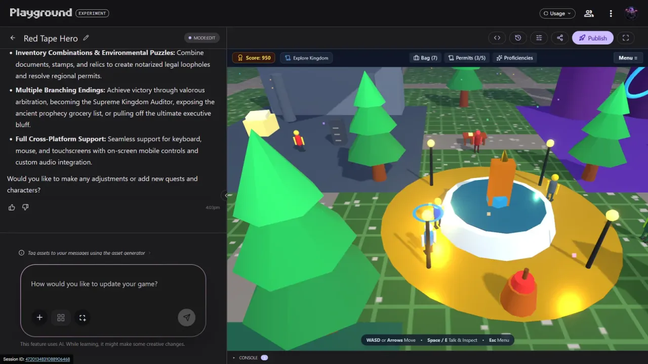 Google AI Playground