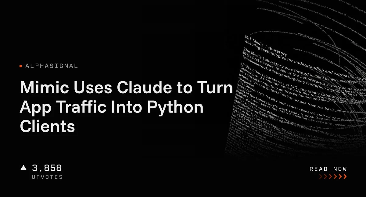 ابزار جالب Mimic: تبدیل خودکار ترافیک اپلیکیشن به کلاینت پایتون با هوش مصنوعی Claude!