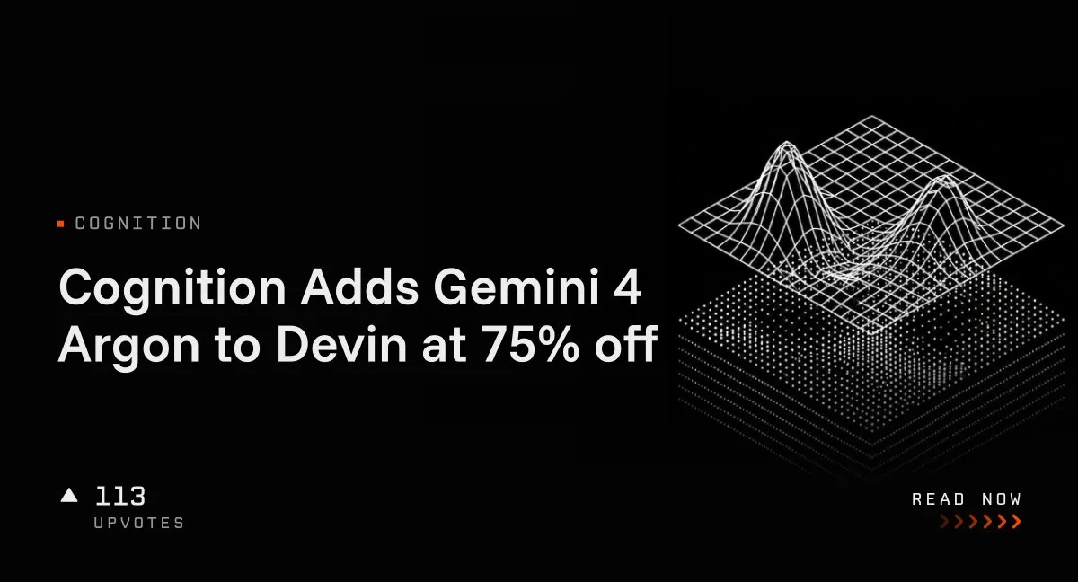تجهیز دستیار برنامهنویسی دوین به مدل قدرتمند Gemini 4 Argon با تخفیف استثنایی ۷۵ درصدی