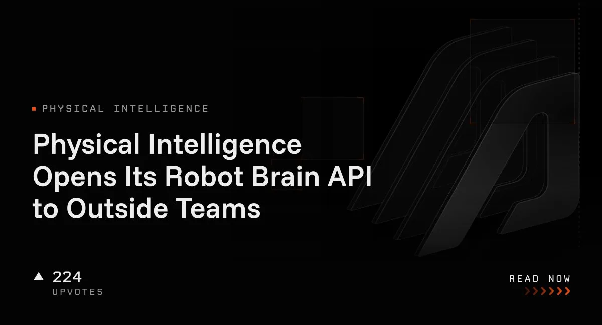 مغز رباتها ابری شد؛ استارتاپ Physical Intelligence پای مدلهای پایهاش را به یک API باز کرد