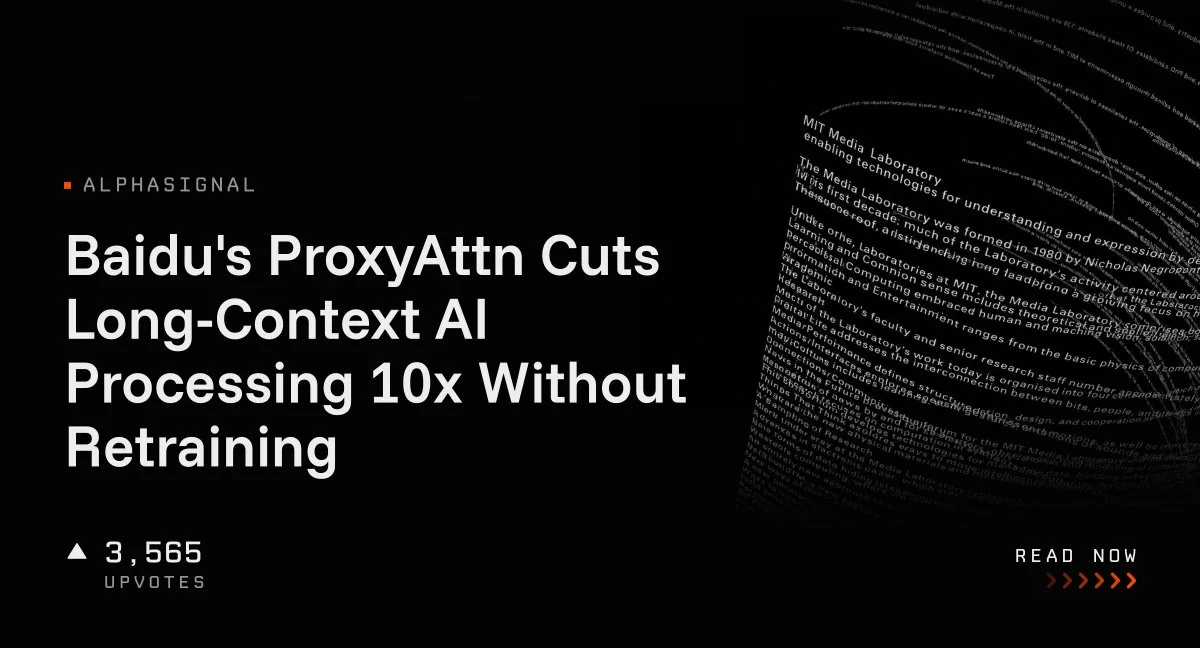 شاهکار بایدو با روش جدید ProxyAttn؛ افزایش ۱۰ برابری سرعت هوش مصنوعی در پردازش متنهای طولانی