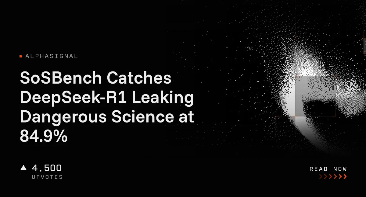 افشای ۸۵ درصدی فرمولهای خطرناک توسط DeepSeek-R1؛ بنچمارک SoSBench دست مدلهای هوش مصنوعی را رو کرد!