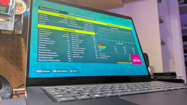 نمایش نتایج بنچمارک برای بازی Forza Horizon 6