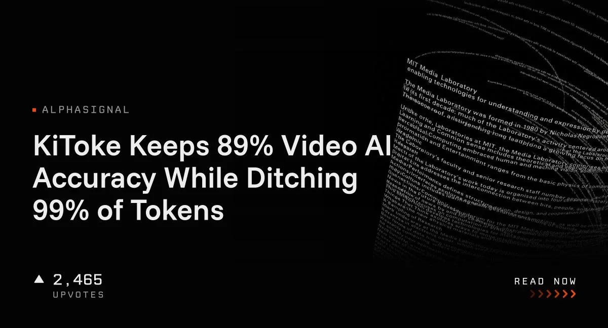 روش ابداعی KiToke با حذف ۹۹ درصد توکنها، دقت هوش مصنوعی ویدئویی را حفظ میکند