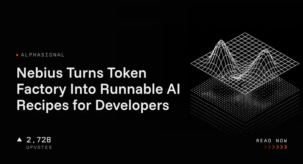 نبیوس پلتفرم Token Factory را به مجموعهای از راهکارهای کاربردی برای توسعهدهندگان هوش مصنوعی تبدیل کرد
