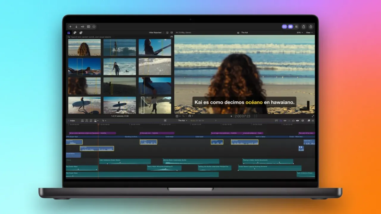 اپل قابلیتهای هوش مصنوعی و جلوههای ویدیویی را به مجموعه Creator Studio اضافه میکند